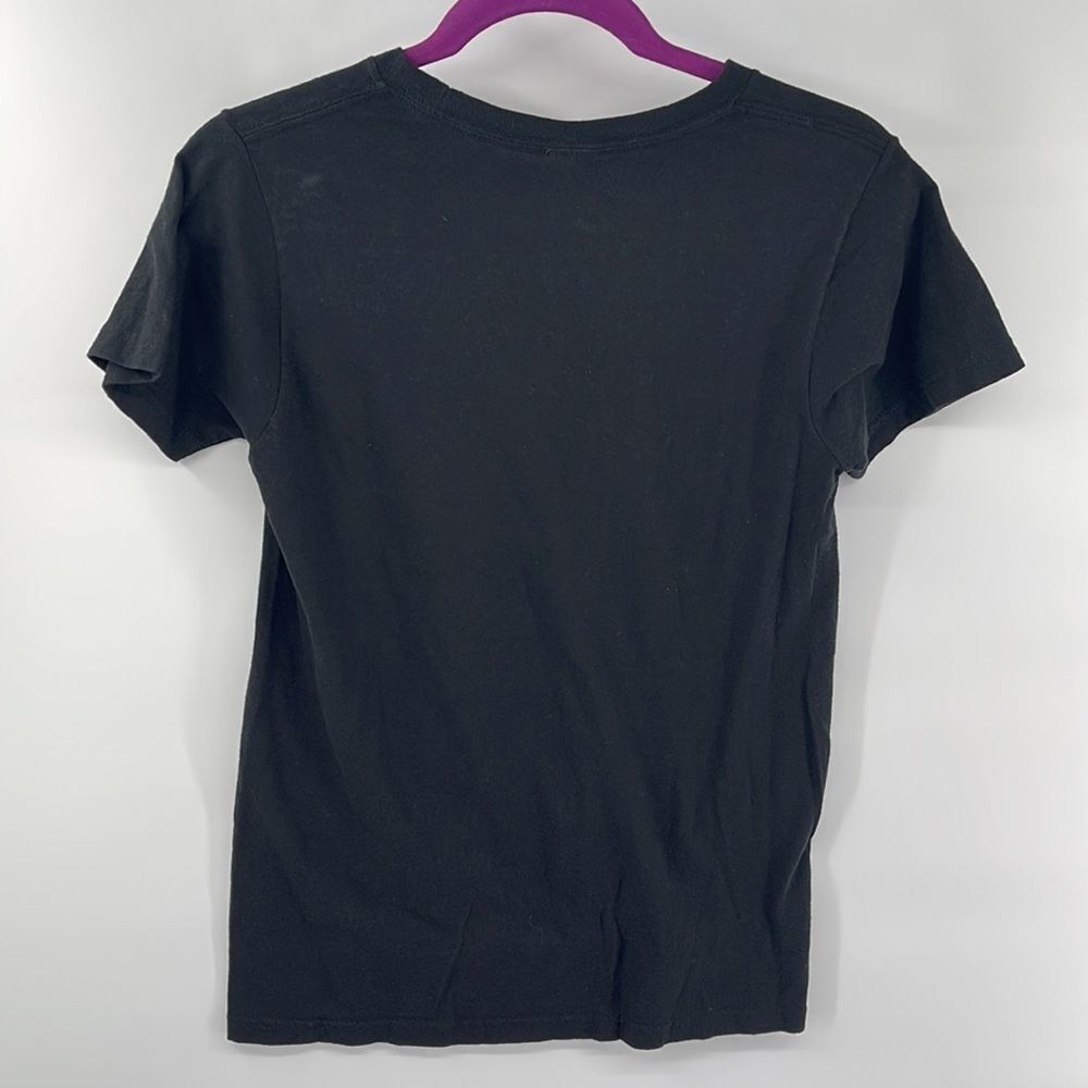 Justin Bieber 2015 Purpose album tour t tee shirt on black short sleeves EUC - Picture 5 of 8